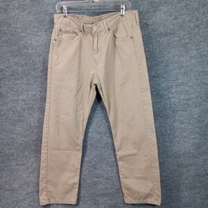 Levi Strauss 505 Levi's 33 X 30 Khaki Pants Casual Pockets Coin Outdoor Rugged